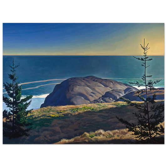 Young Spruces, Maine Coast by Rockwell Kent – art poster, view 2