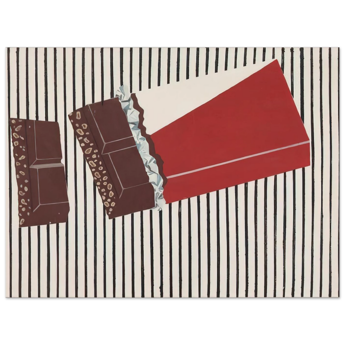 Chocolate Painting Schokoladenbild by Sigmar Polke (1964) – art poster