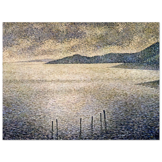 Channel Coast by Theo van Rysselberghe (1892) – art poster