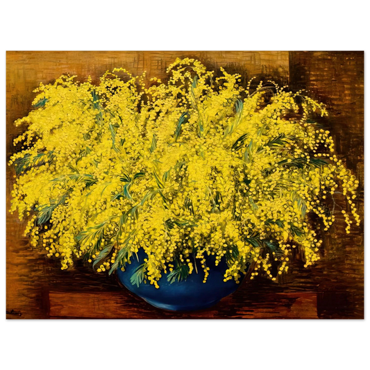 Mimosas by Moise Kisling (1939) – art poster