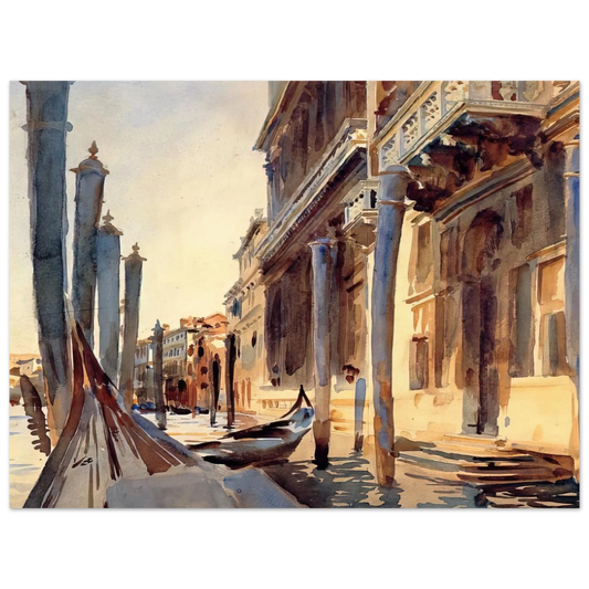 Grand Canal, Venice by John Singer Sargent – art poster, view 2