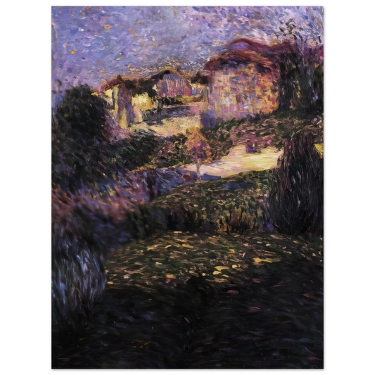 Paesaggio by Carlo Carra (1909) – art poster, view 2