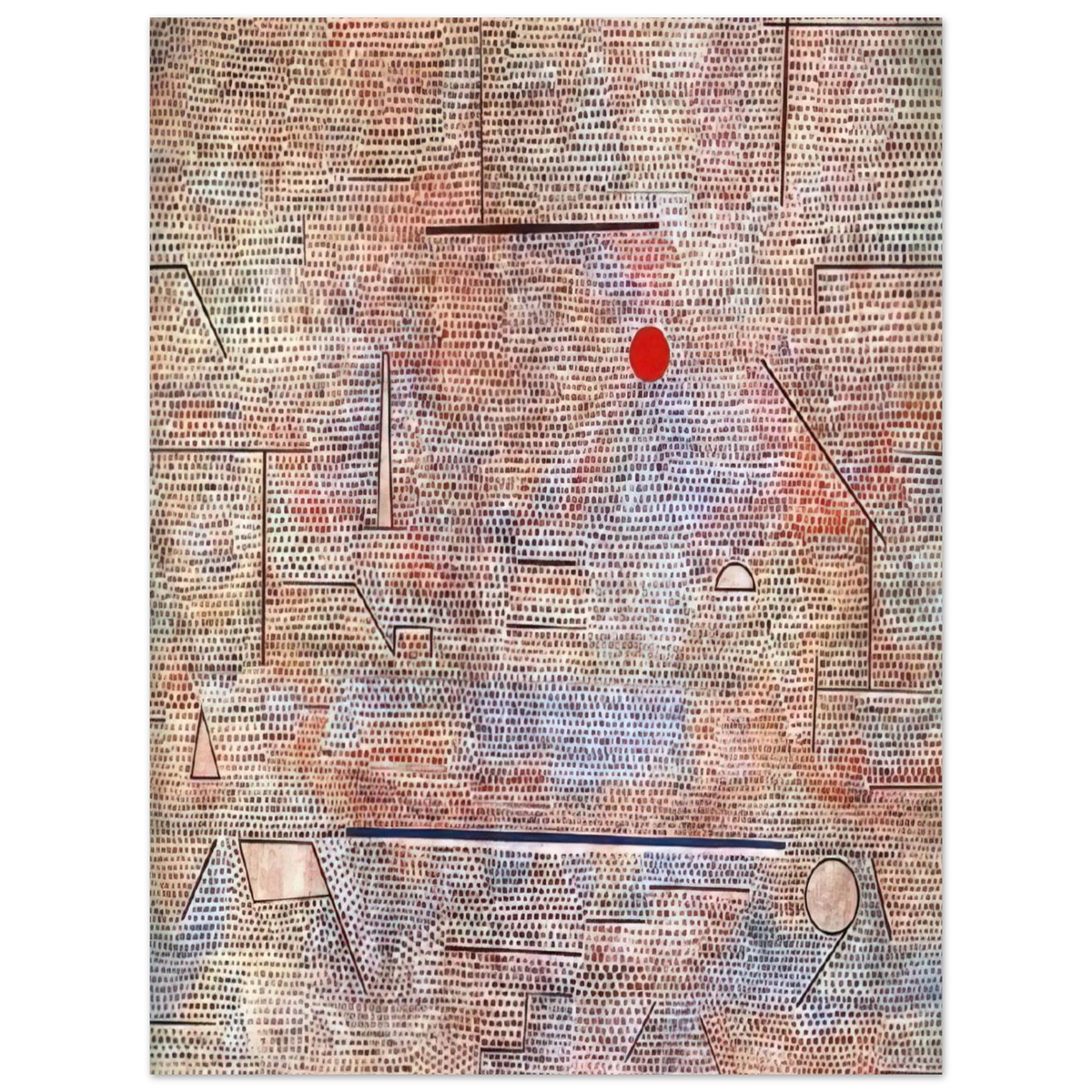 Cacodemonic by Paul Klee (1916) – art poster, view 2