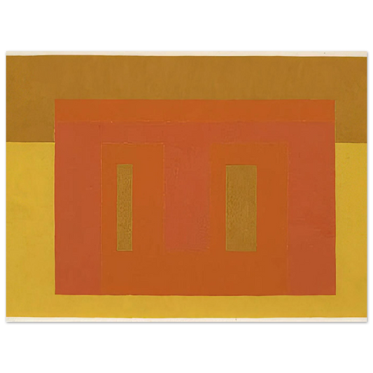 Variant Adobe Southern Climate by Josef Albers (1948) – art poster