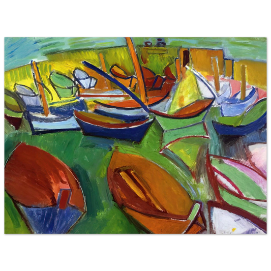 Martigues by Raoul Dufy (1907) – art poster