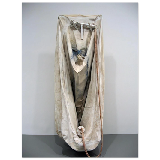 Soft Bathtub Model Ghost Version by Claes Oldenburg (1966) – art poster