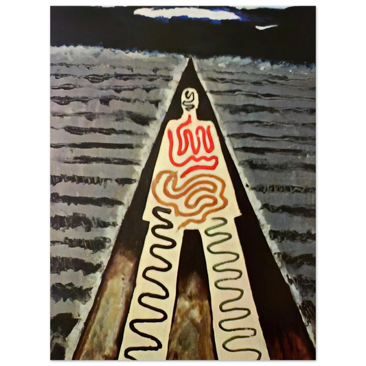 A Night At Saint Jean by Man Ray – art poster, view 2