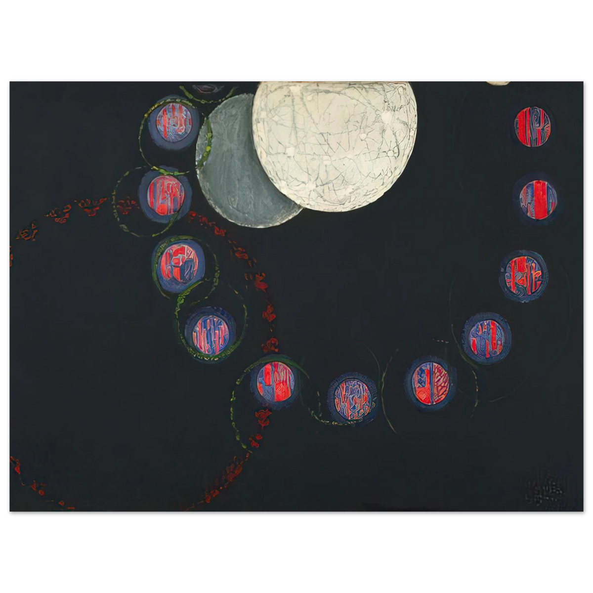 The First Step by Frantisek Kupka – art poster