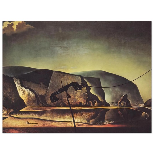 Mountain Lake by Salvador Dali – art poster