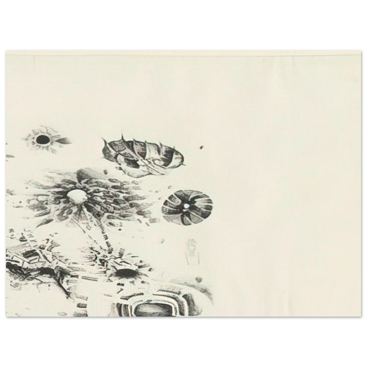 First Stone by Lee Bontecou (1962) – art poster