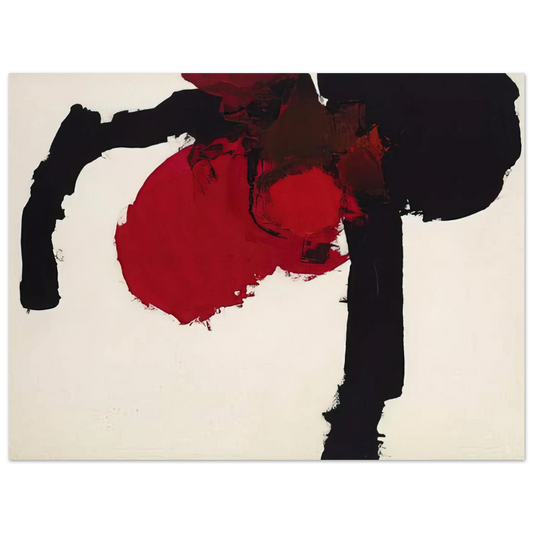 Composition by Luis Feito (1964) – art poster, view 2
