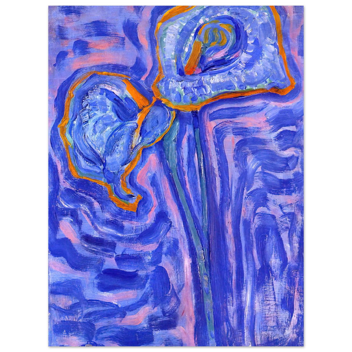 Sun by Piet Mondrian – art poster
