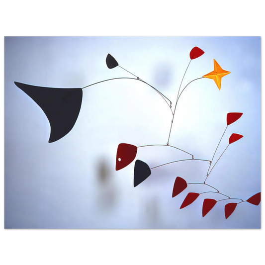The Star by Alexander Calder (1960) – art poster