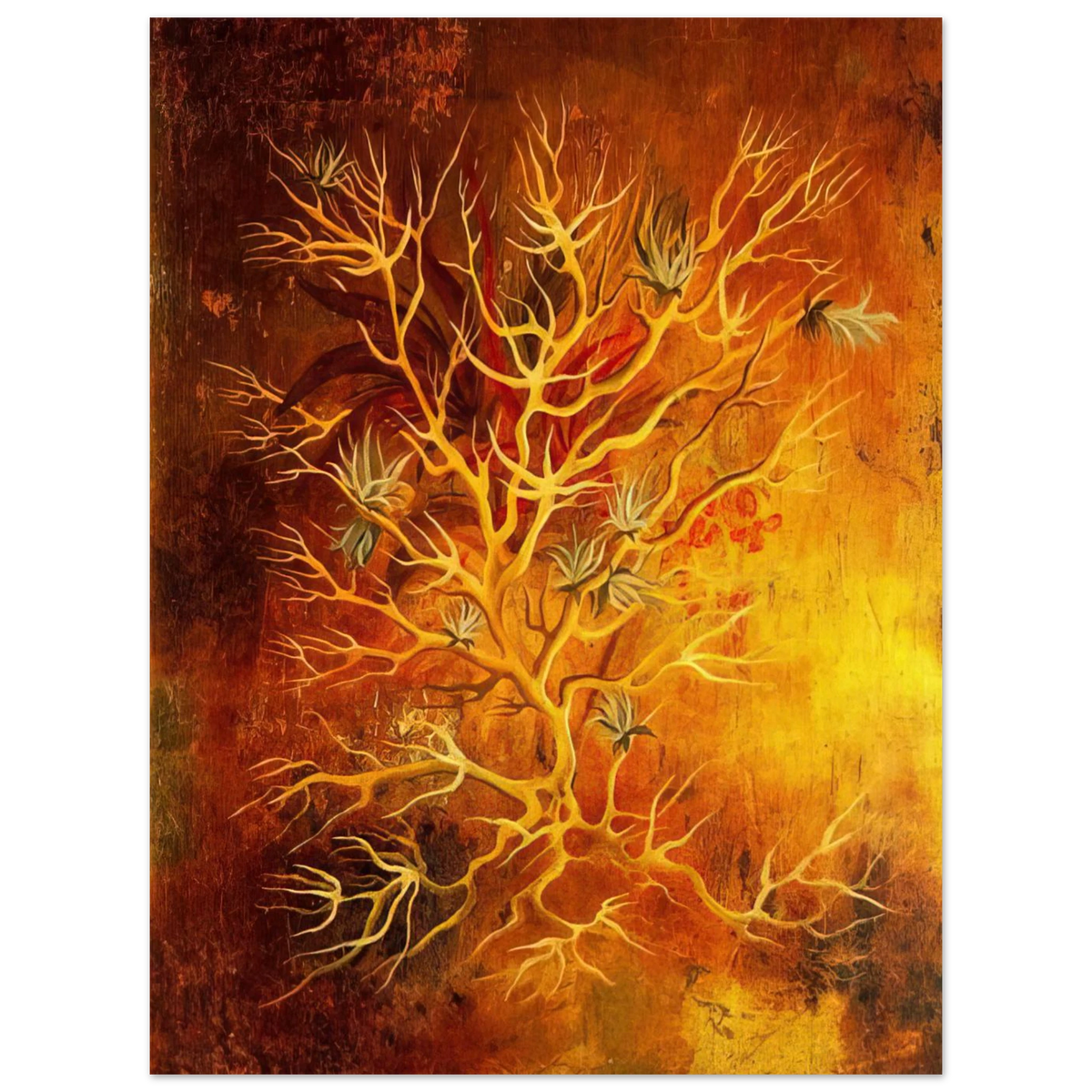 Plant by Remedios Varo (1960) – art poster, view 2