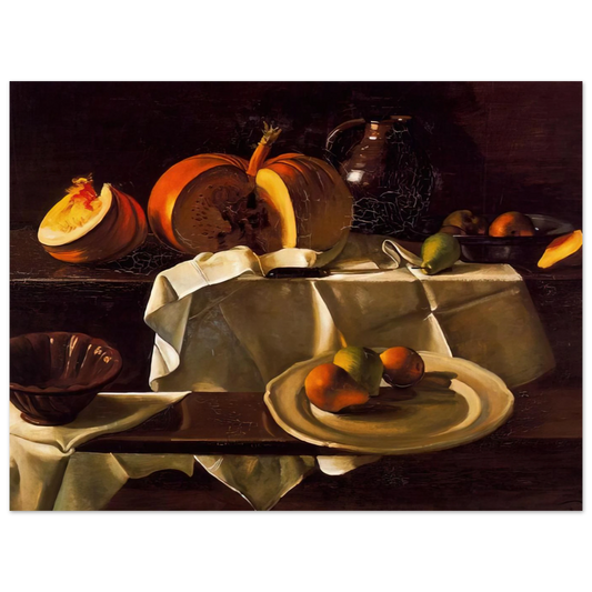 The Still Life With Pumpkin by Andre Derain (1939) – art poster