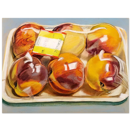 Peaches by Janet Fish (1971) – art poster, view 2