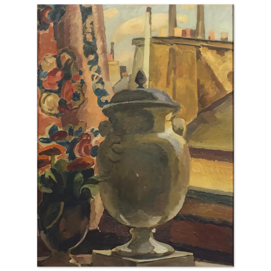 Still Life At A Window by Vanessa Bell (1922) – art poster