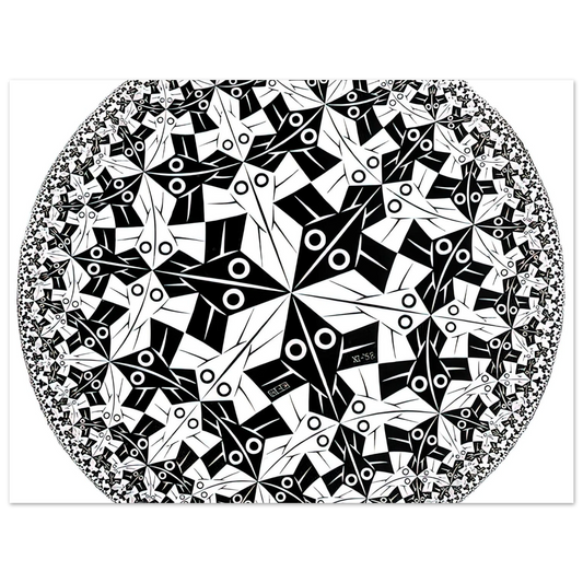 Circle Limit I by M.C. Escher – art poster, view 2