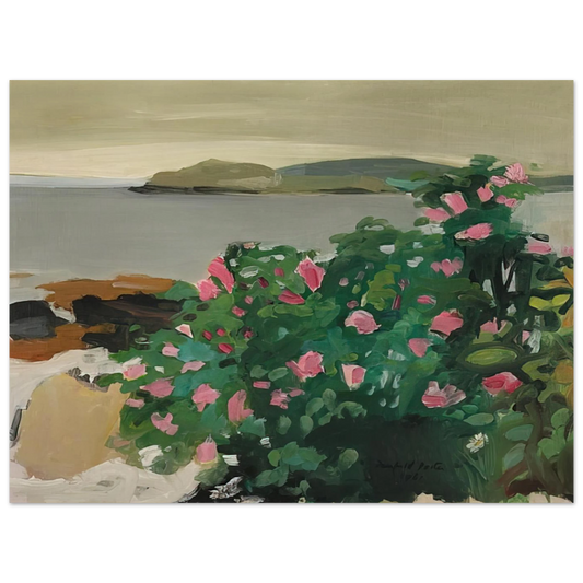 Wild Roses by Fairfield Porter (1961) – art poster