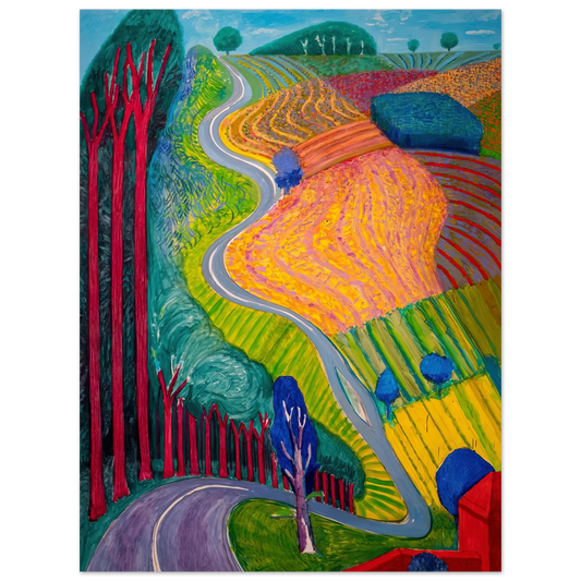 Untitled Artwork No. 5 by David Hockney – art poster