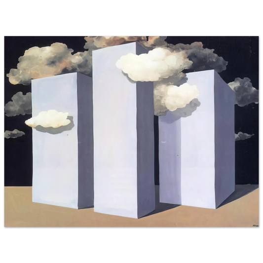 A Storm by René Magritte (1932) – art poster