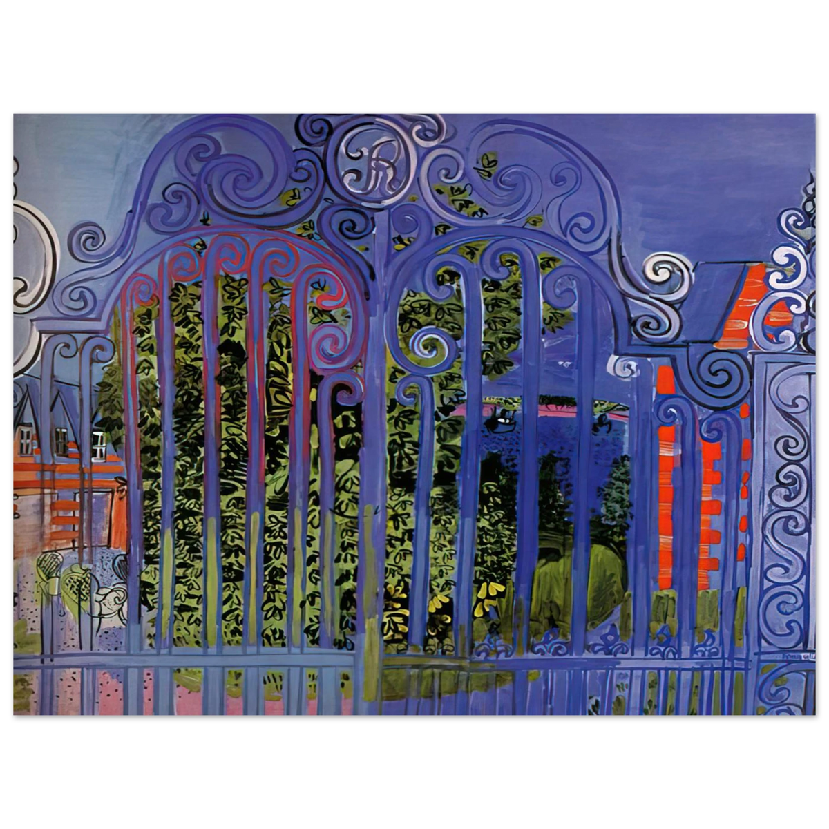 The Grid by Raoul Dufy (1930) – art poster, view 2