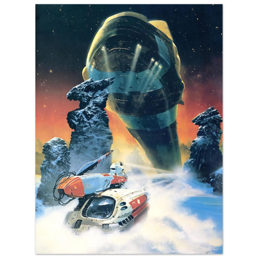 Untitled Artwork No. 8 by Chris Foss – art poster, view 2