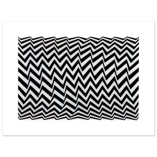 Fragment 3 by Bridget Riley (1965) – art poster