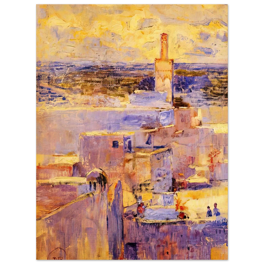 View Of Meknes Morocco by Theo van Rysselberghe – art poster, view 2