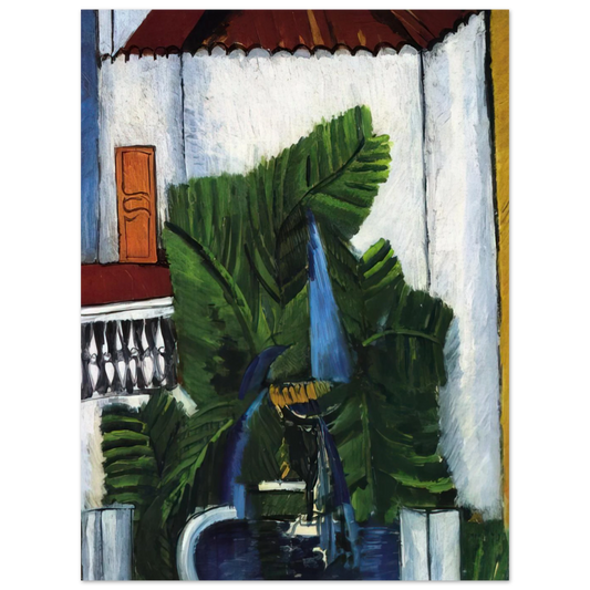 Fountain In Avignon by Raoul Dufy (1913) – art poster, view 2