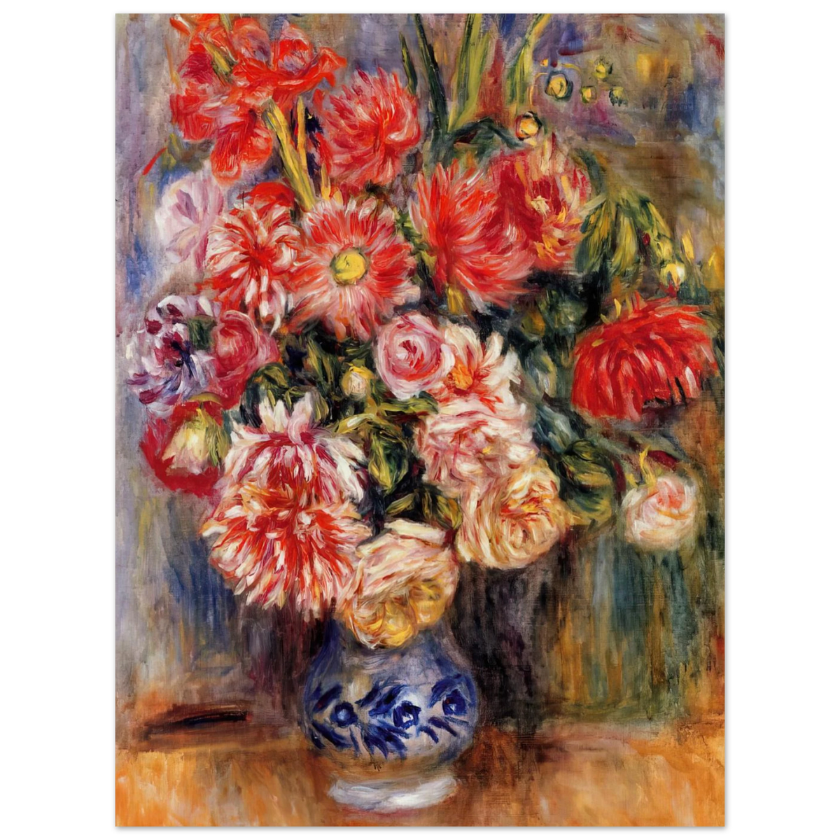 Bouquet by Pierre-Auguste Renoir – art poster, view 2