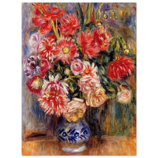 Bouquet by Pierre-Auguste Renoir – art poster, view 2