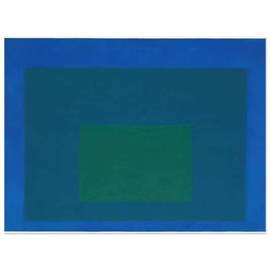 Study For Homage To The Square Beaming by Josef Albers (1963) – art poster, view 2