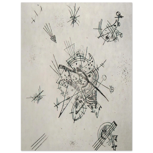 Small Worlds X by Wassily Kandinsky (1922) – art poster