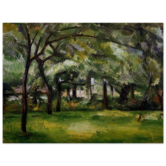 Farm In Normandy. Summer by Paul Cézanne – art poster, view 2
