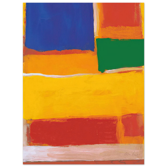 Untitled by Esteban Vicente (1986) – art poster, view 2