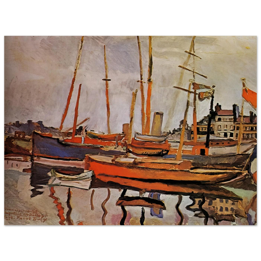 The Port Of Le Havre by Raoul Dufy (1906) – art poster, view 2