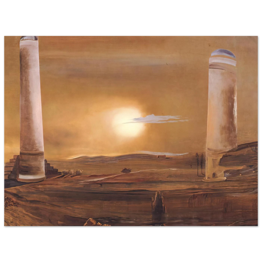 The Towers by Salvador Dali – art poster, view 2