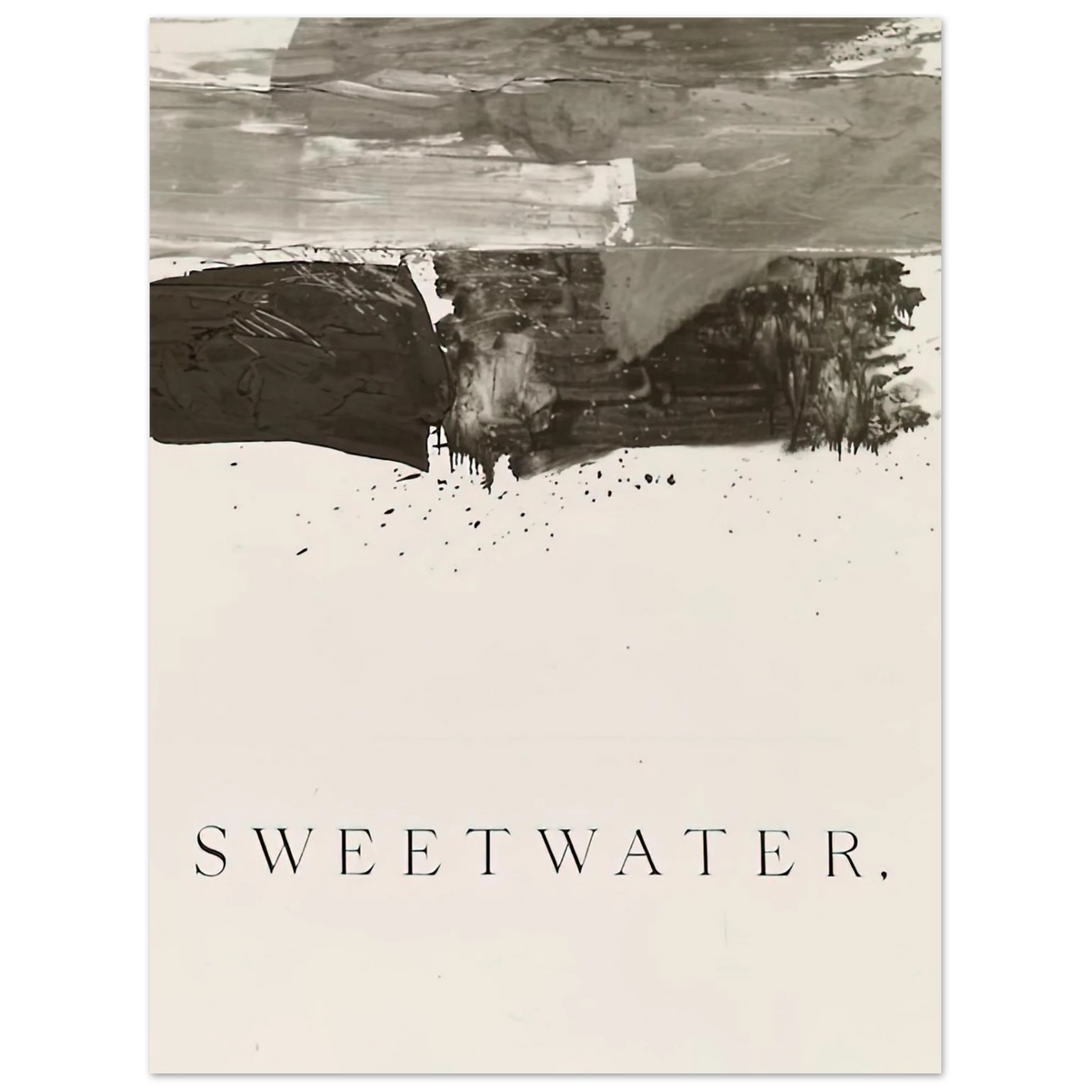 Sweetwater by Edward Ruscha (1959) – art poster
