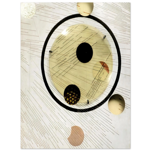 Space Modulator Experiment, Aluminum 5 by Laszlo Moholy-Nagy – art poster