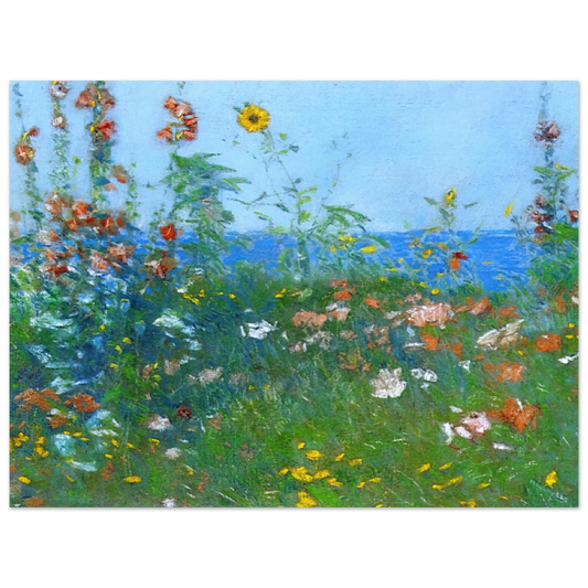 Poppies, Isles Of Shoals 03 by Childe Hassam – art poster