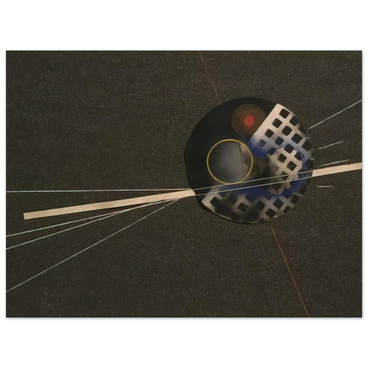 Emery Paper Collage by Laszlo Moholy-Nagy – art poster