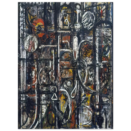 Palimpsest by Richard Pousette-Dart – art poster
