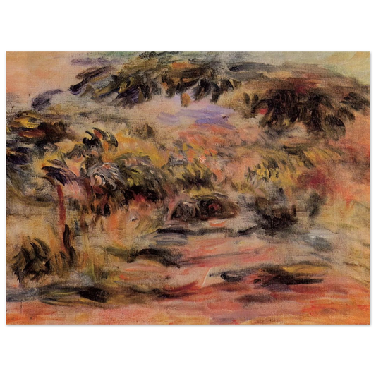 The Footpath by Pierre-Auguste Renoir – art poster, view 2