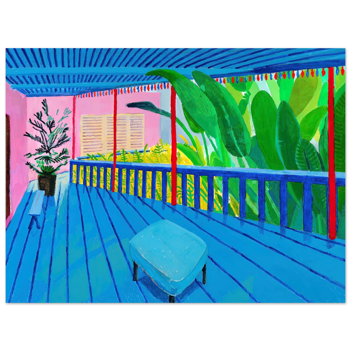 2 by David Hockney – art poster, view 2