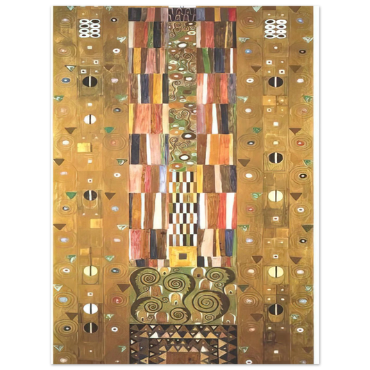 Design For The Stocletfries by Gustav Klimt – art poster