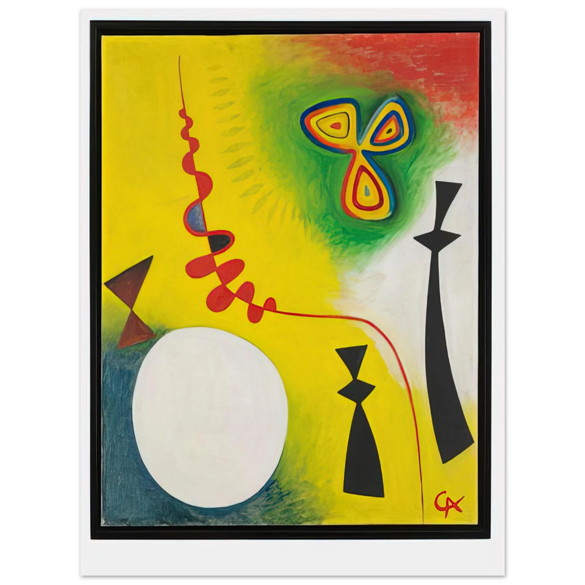 Fetishes by Alexander Calder (1944) – art poster