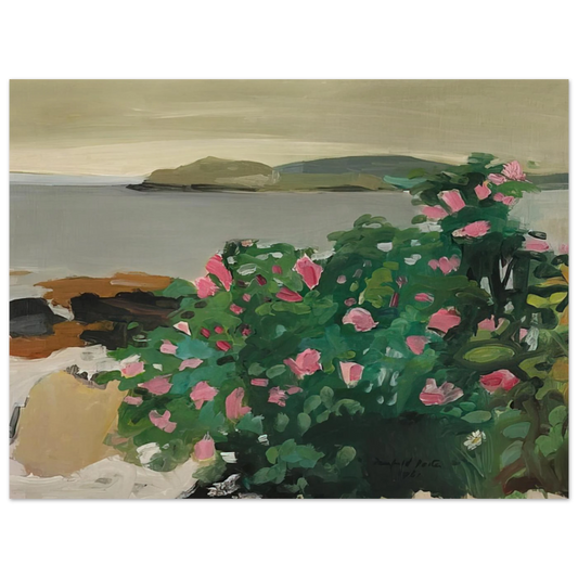 Wild Roses by Fairfield Porter (1961) – art poster, view 2