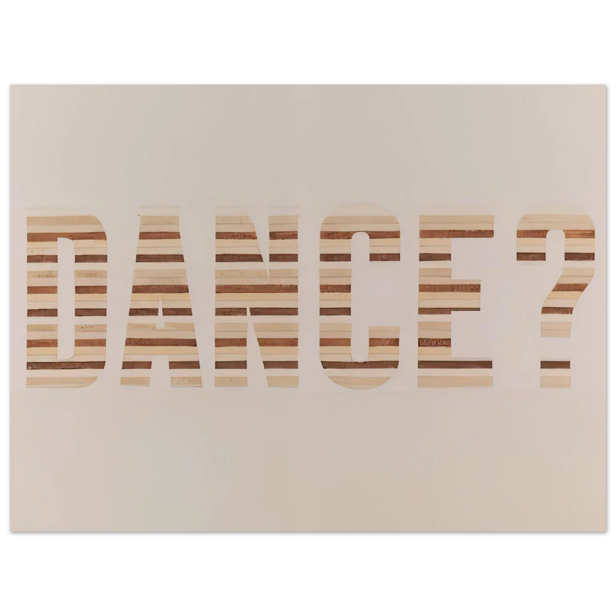 Dance by Edward Ruscha (1973) – art poster
