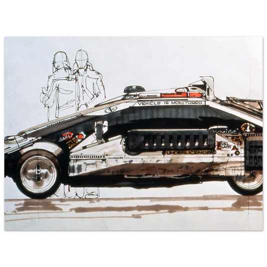 Blade-runner-design-067 by Syd Mead – art poster, view 2